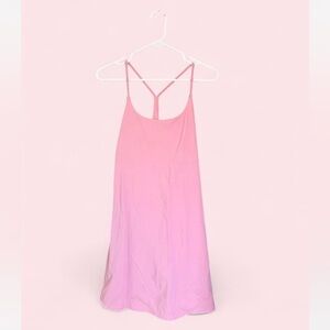 Halara Cross Back Pink Skort Dress